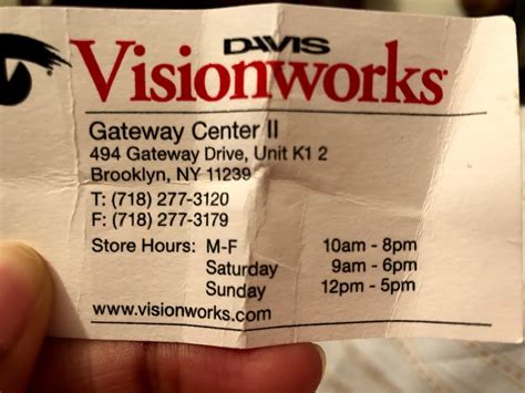 davis visionworks locations